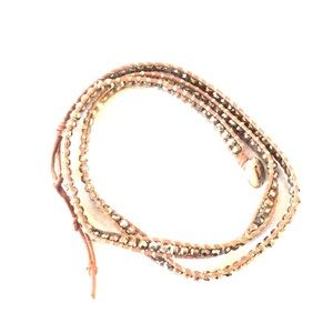 Stella &Dot Wanderlust Triple Wrap Bracelet